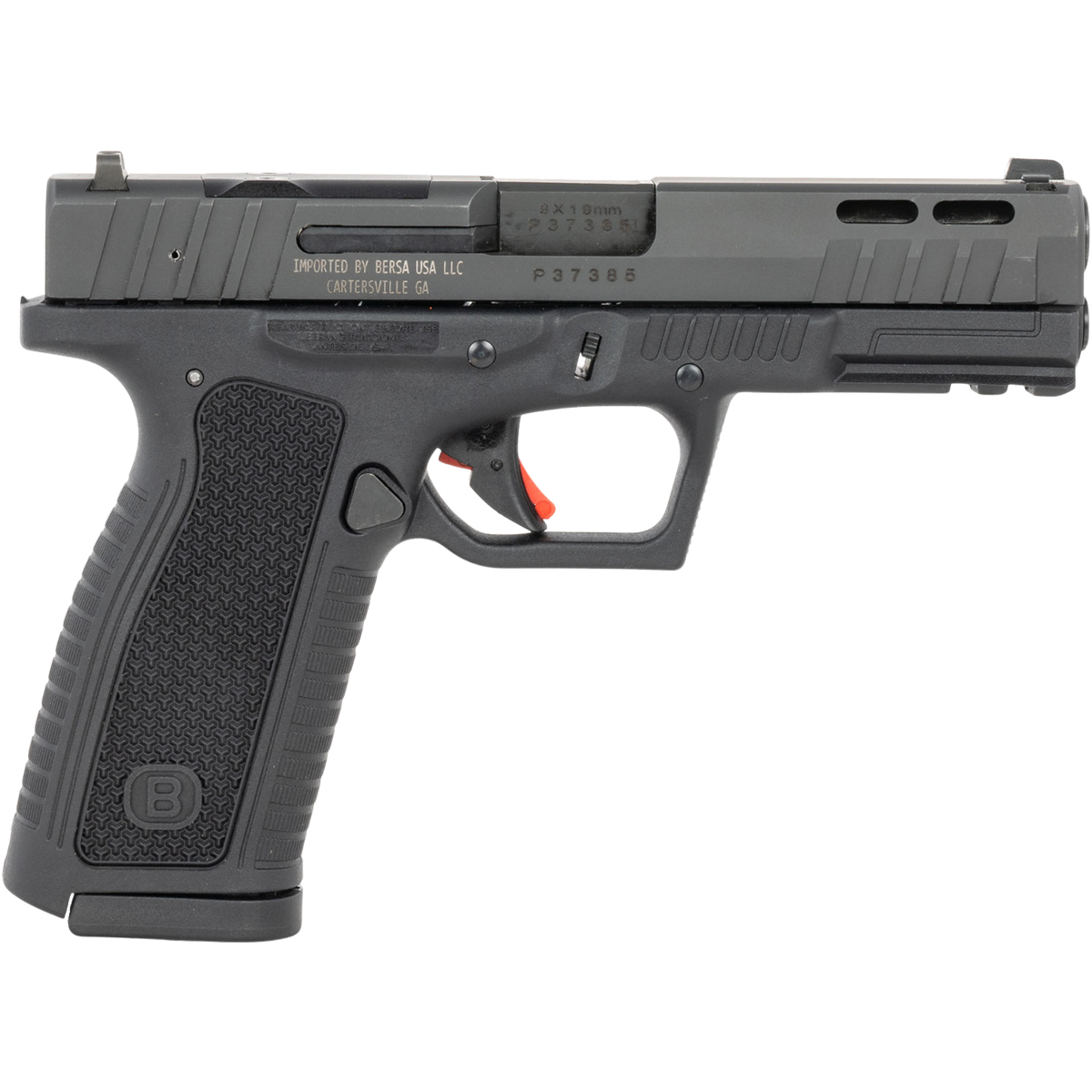 Bersa BP9 Full Size Frame 9mm Luger 17+1 4.25" Handgun