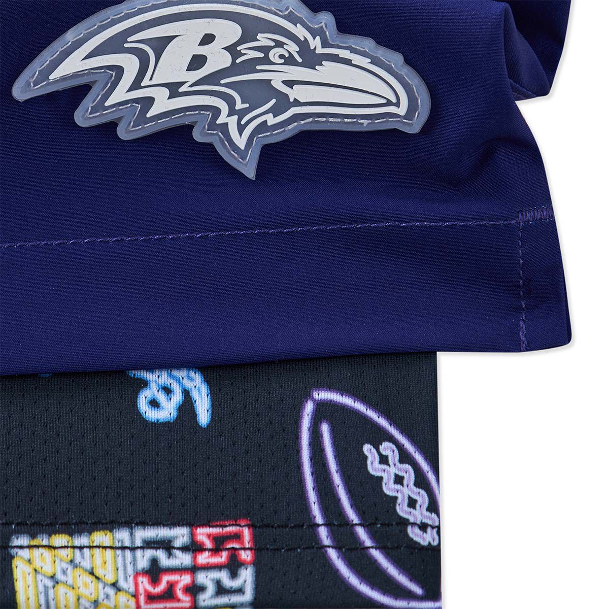 Chubbies Men's Baltimore Ravens Solid Swim Trunks