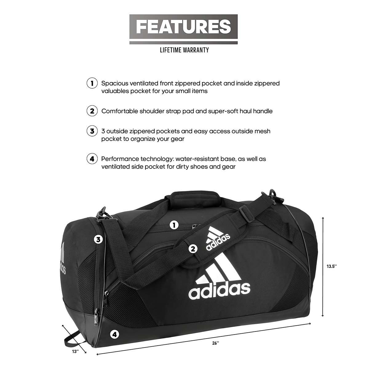 adidas Team Issue II Medium Duffel