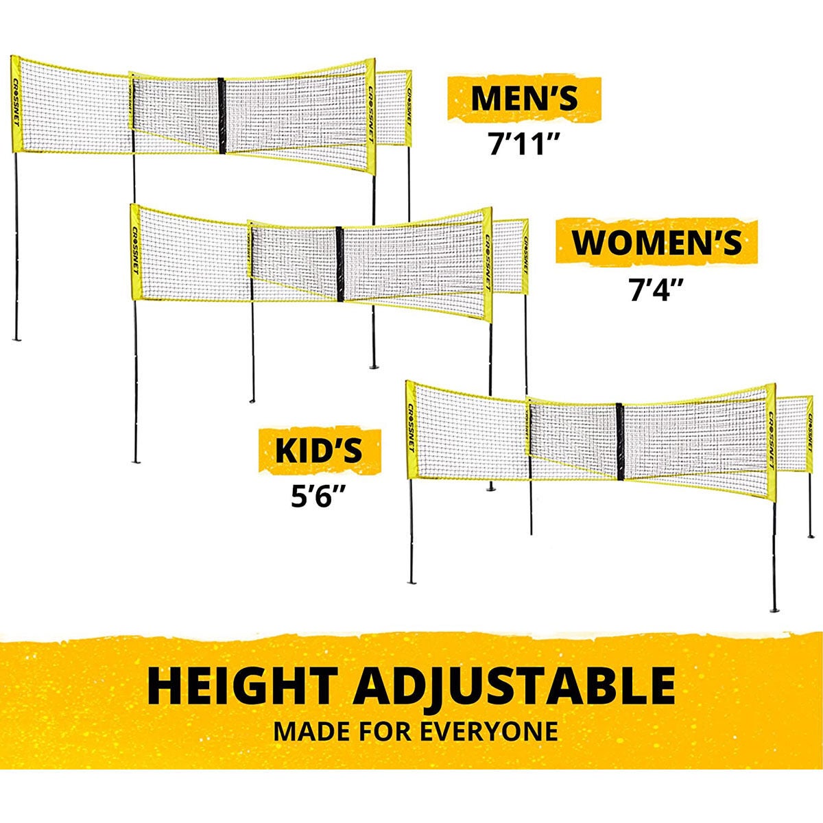 Crossnet Volleyball Game