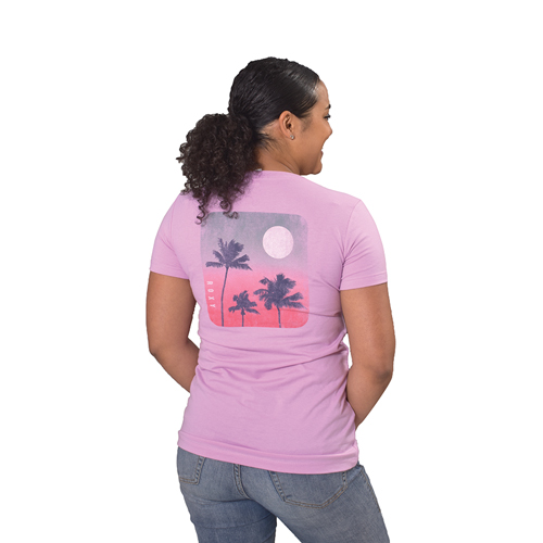 Roxy Women's Short Sleeve Palm Tree Tee
