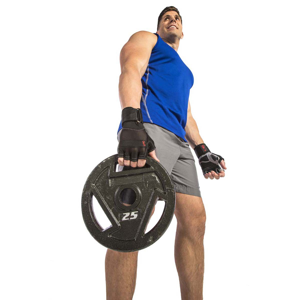 Go Fit Men's Extreme AG Training Glov with WristWrap