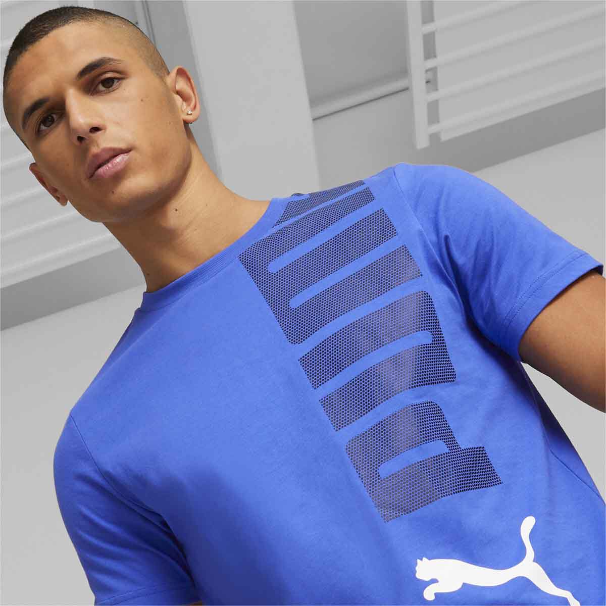 Puma Men's ESS+ Logo Lab Tee