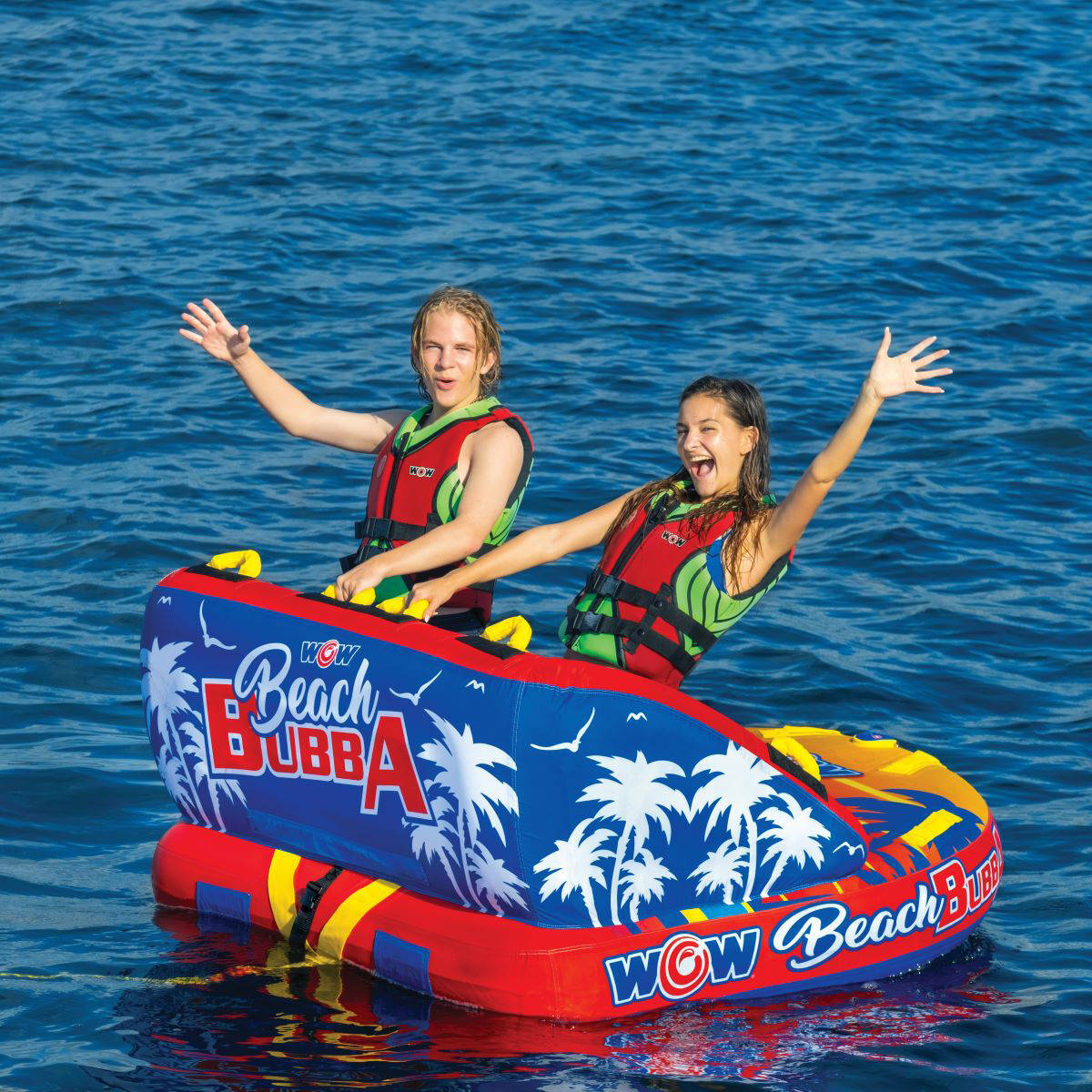 Wow Beach Bubba 2P Soft Top Towable