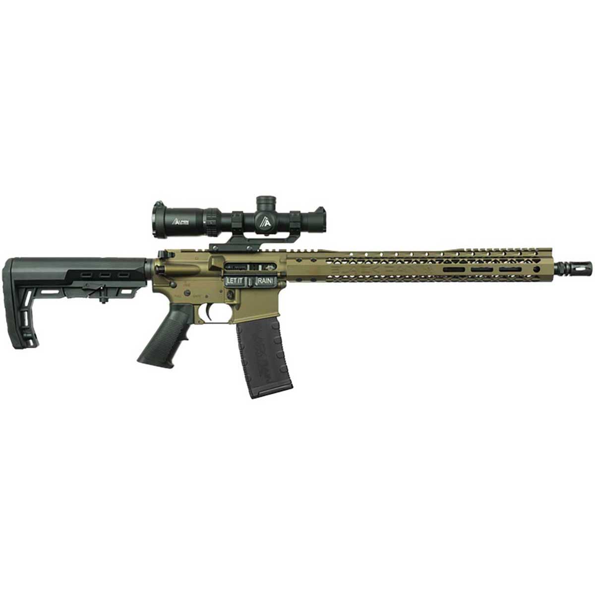 Black Rain Ordn 5.56 16 1-4X24 BRNTBRZ Tactical Centerfire Rifle