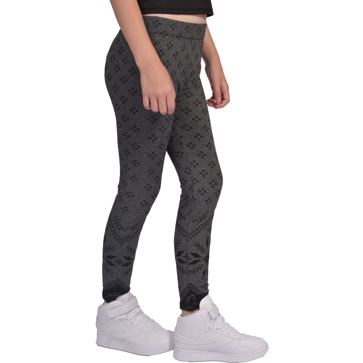 Muk Luks Girl's Fleece Lined Legging