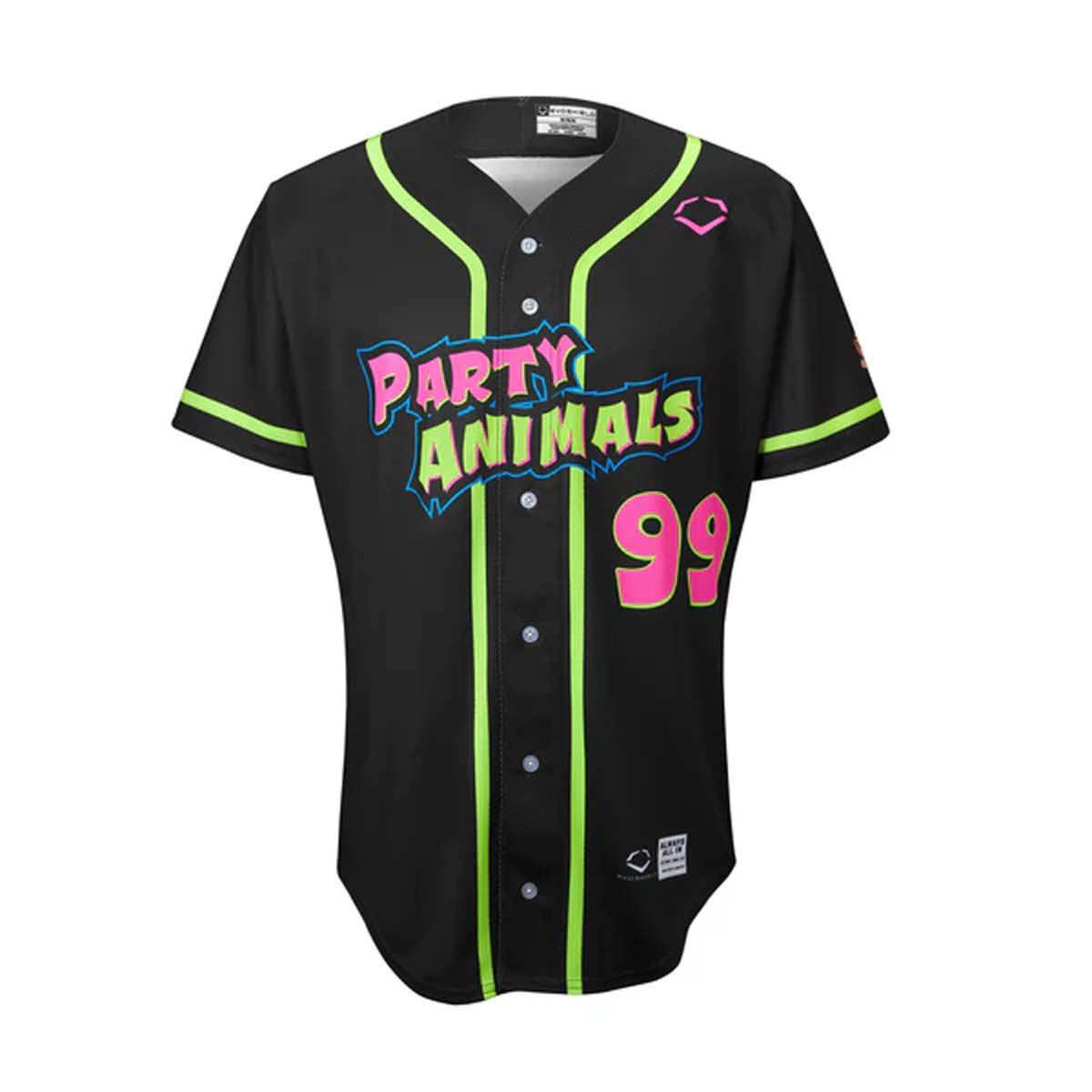 Evoshield Youth Party Animals Replica Black Jersey