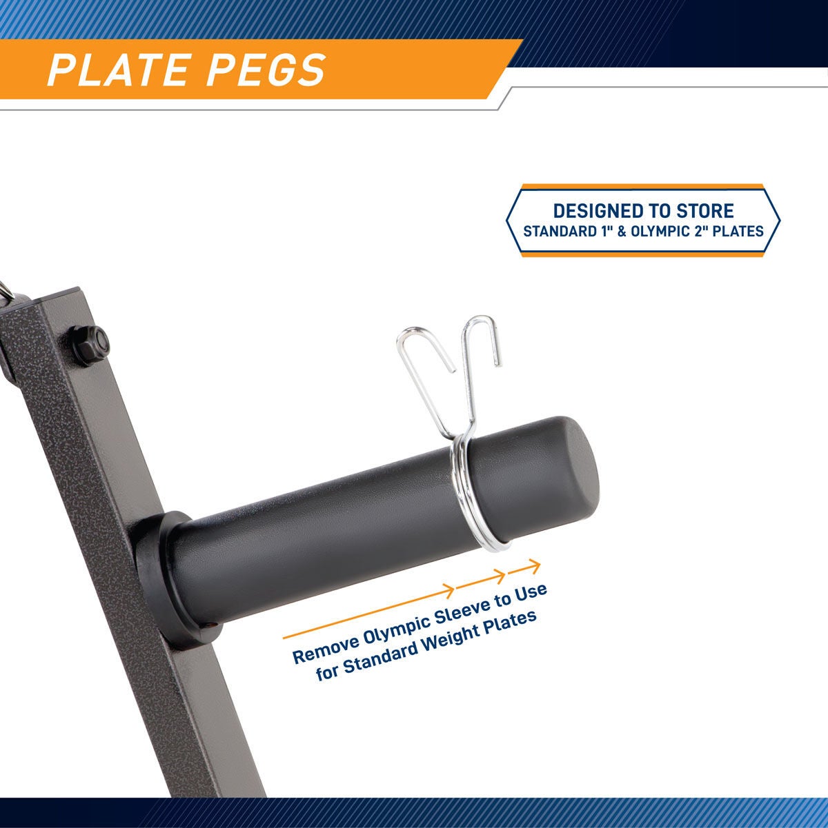 Marcy 6-Peg Olympic Plate Tree