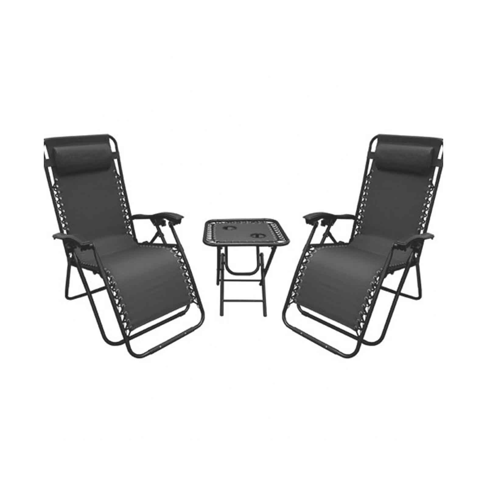 World Famous 3-Piece Zero Gravity Chair Set
