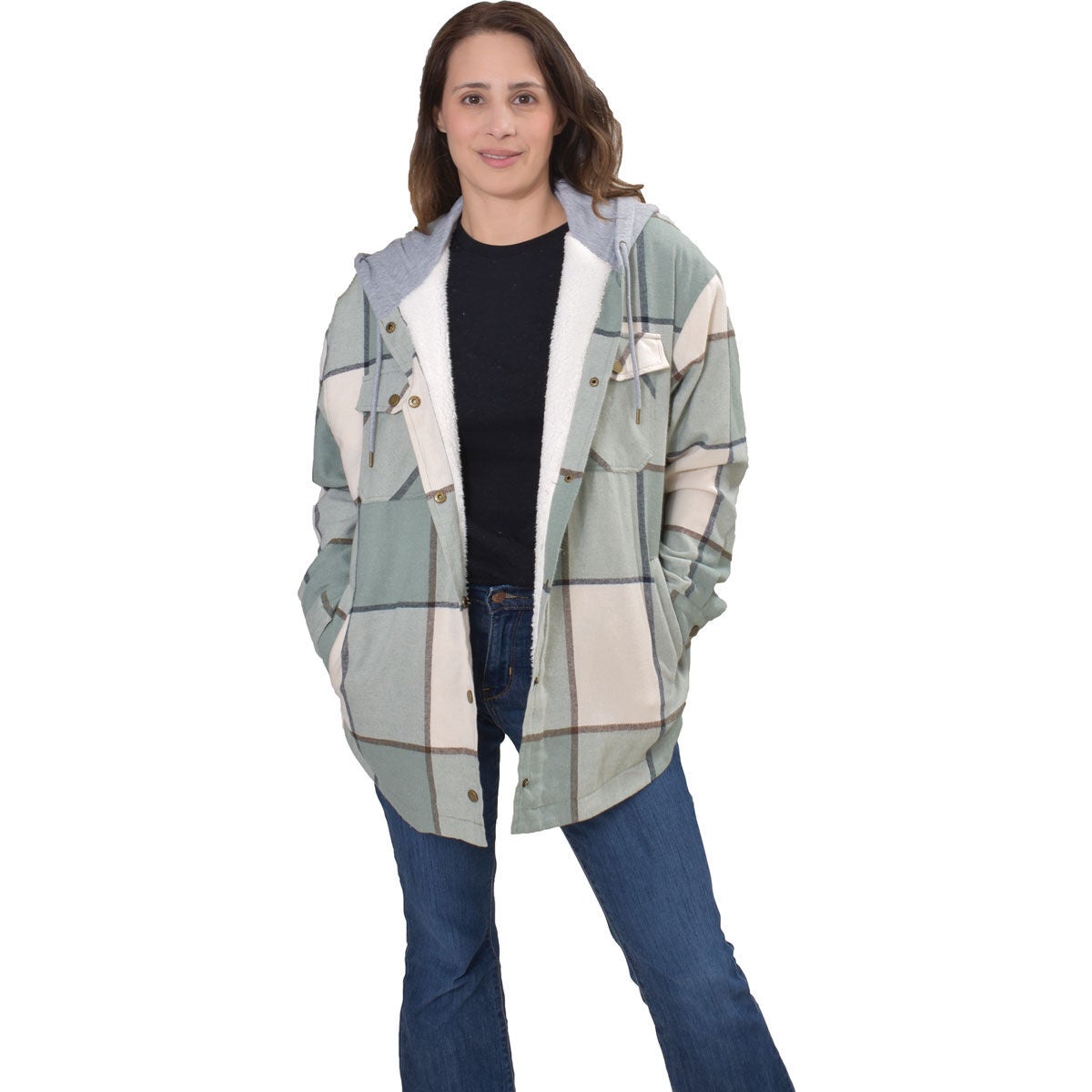 Canyon Creek Women's Sherpa Lined Shirt Jacket