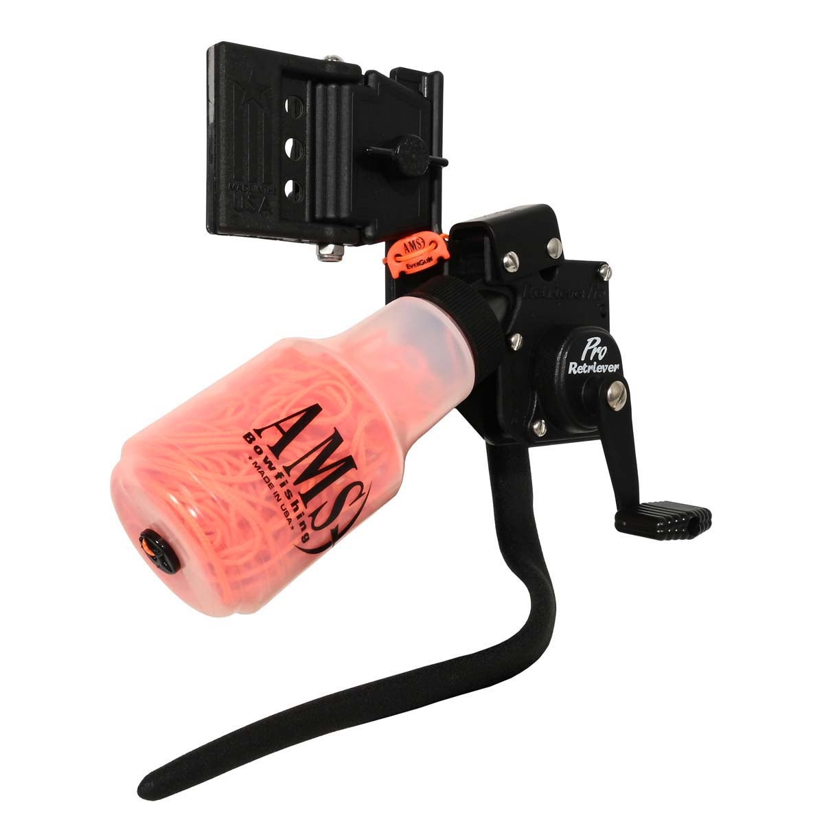 Ams Retriever Pro Bowfishing Reel - Right Hand