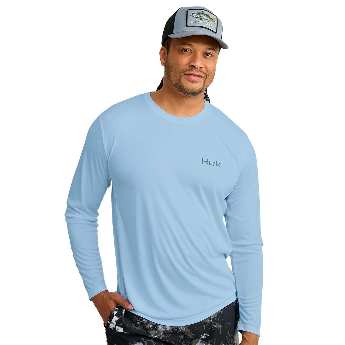 Huk Men's Pursuit Art Series Crew T-Shirt