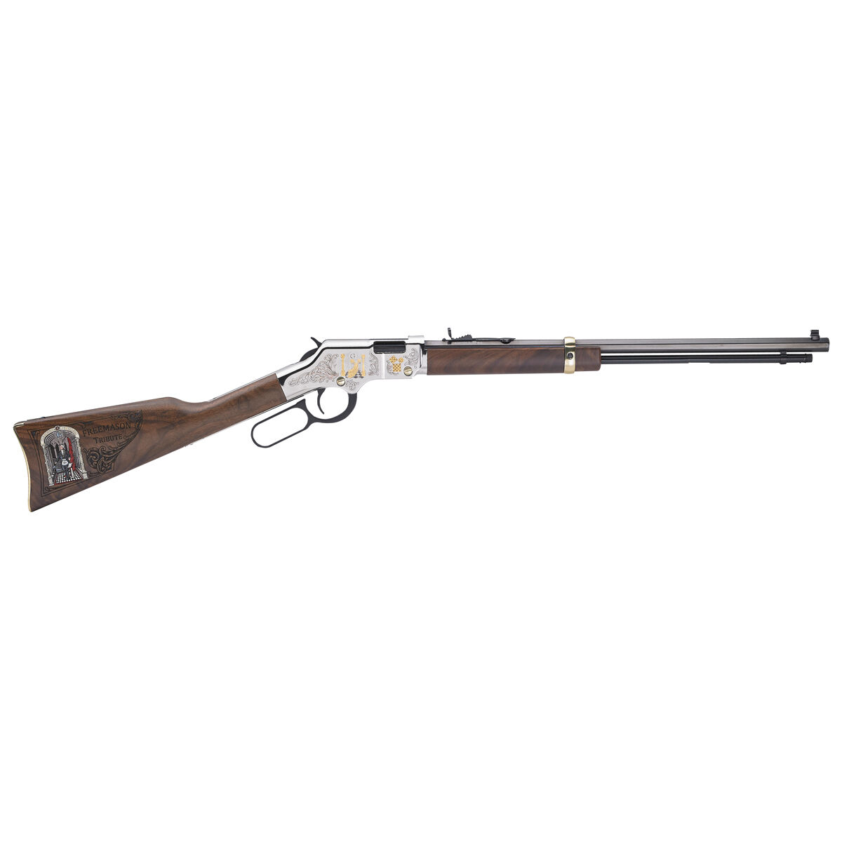 Henry GOLDEN BOY FREEMASONS TRIB 22LR Centerfire Rifle