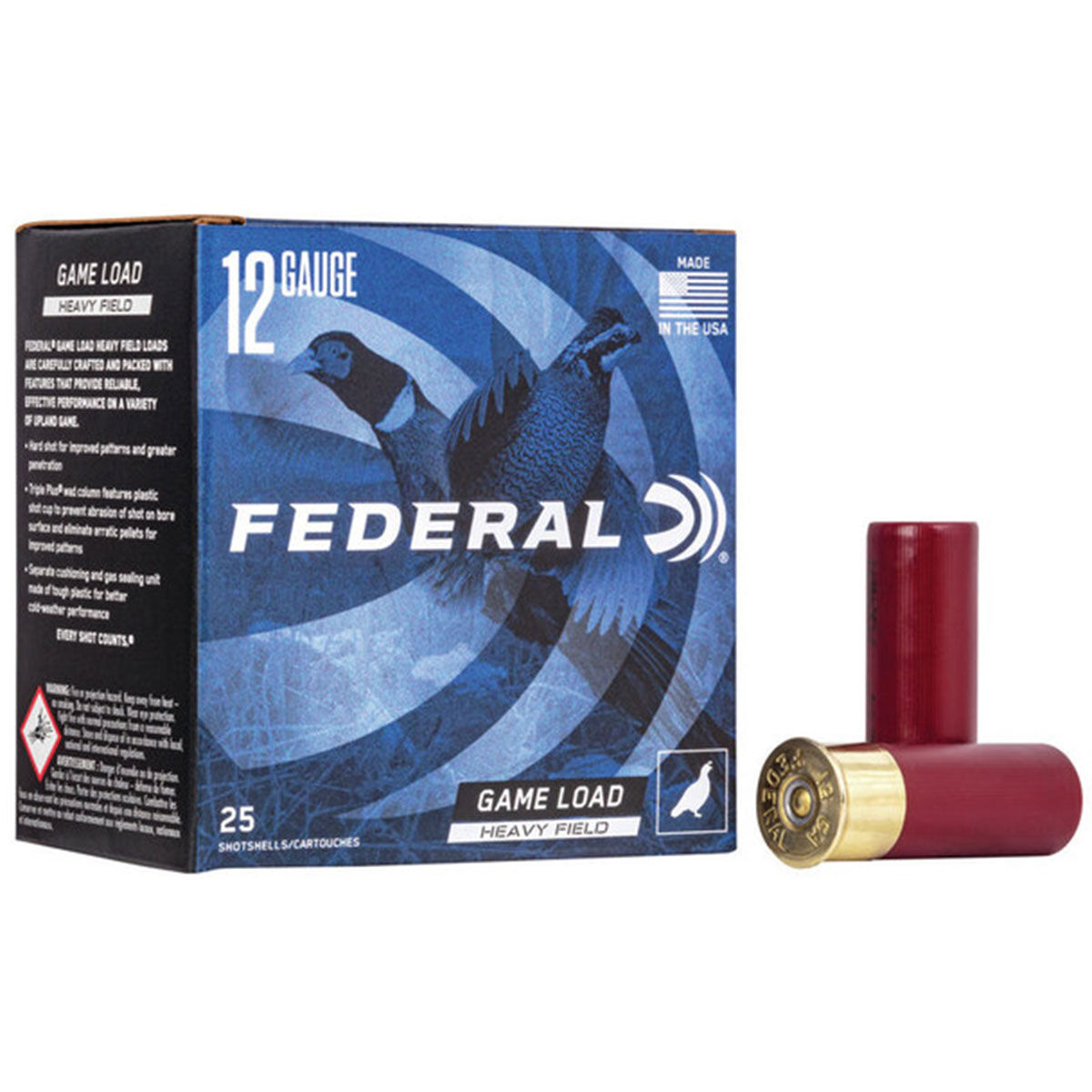 Federal Game-Shok Upland Heavy Field 12 Gauge 2.75" 1 1/4 oz