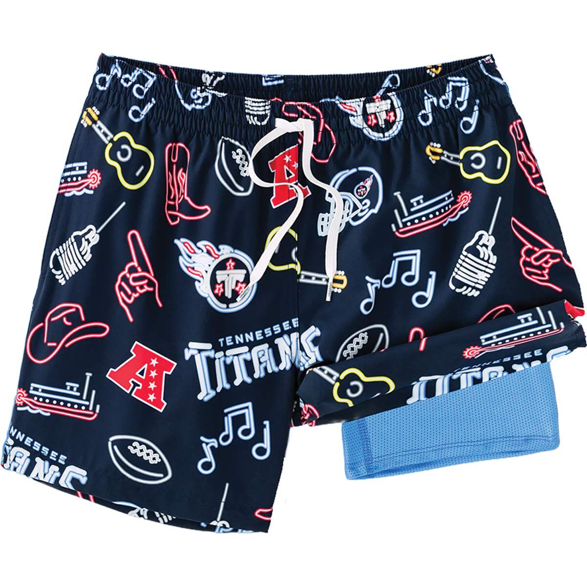 Chubbies Men's Tennessee Titans Classic Swim Trunks