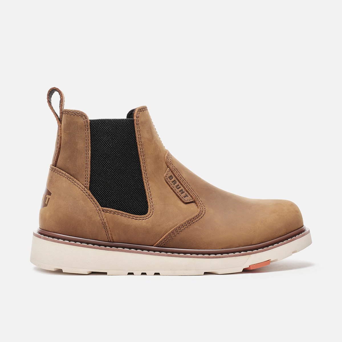 Brunt Men's The Ohman (Soft Toe) 6" Slip-On Work Boot