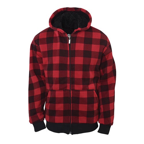 Big Ball Sports Boys' 4-7 Print Sherpa Hoodie