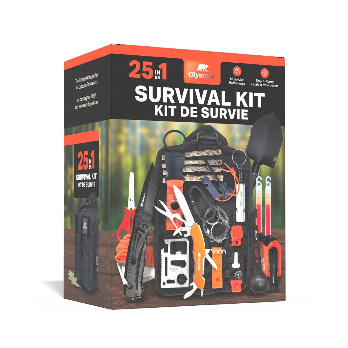 Olympia 25-in-1 Survival Kit