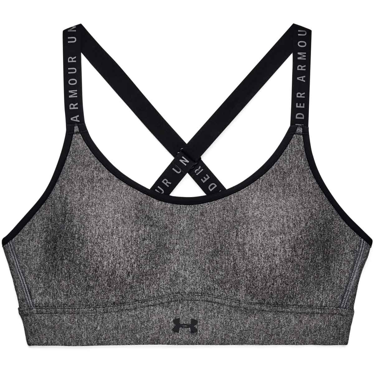 Under Armour Women's Infinity Mid-Impact Heather Cover Sports Bra