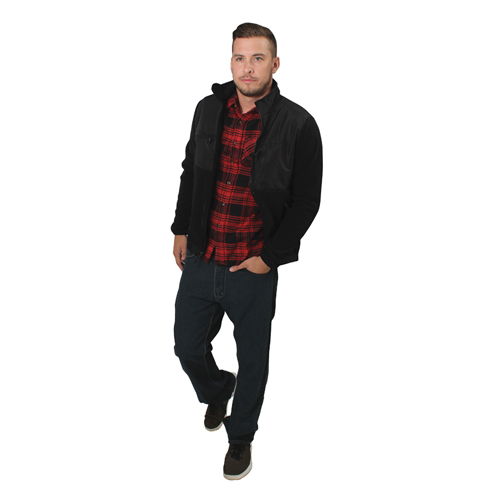Uslife Men's Long Sleeve Polar Fleece Jacket