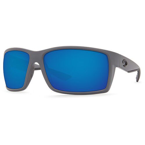 Costa Reefton Matte Gray Frame with Blue Mirror Lens