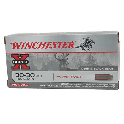 Winchester Super X .30-30 JSP 150 Grain Winchester Ammunition