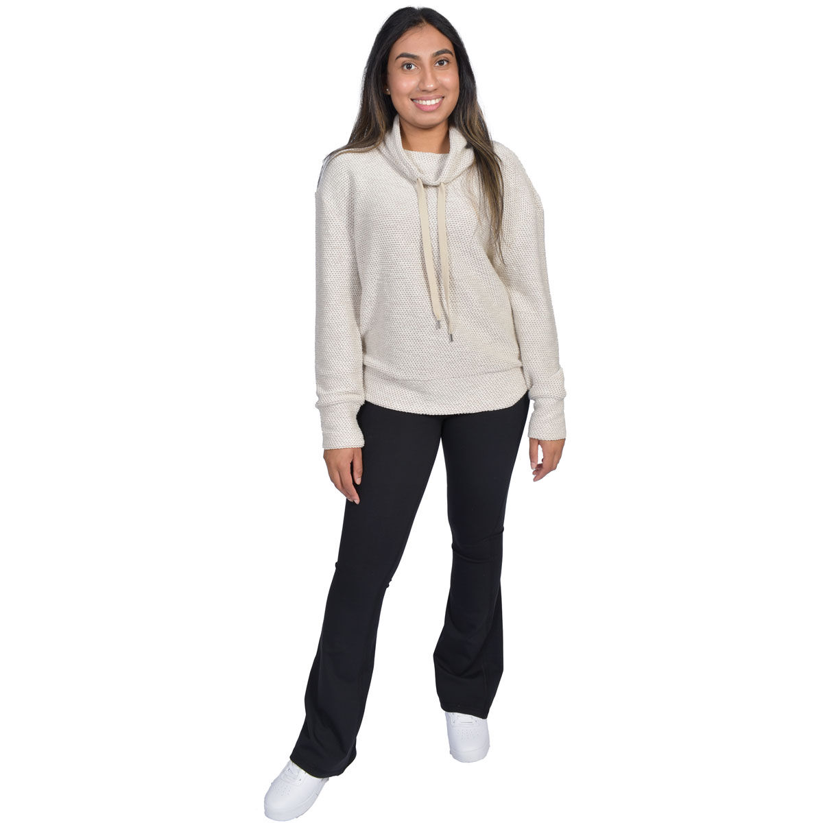 Ebb & Flow Women's Cowl Neck Pullover