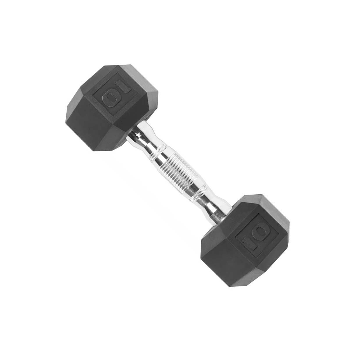 Cap 10 lb. Rubber Dumbbell