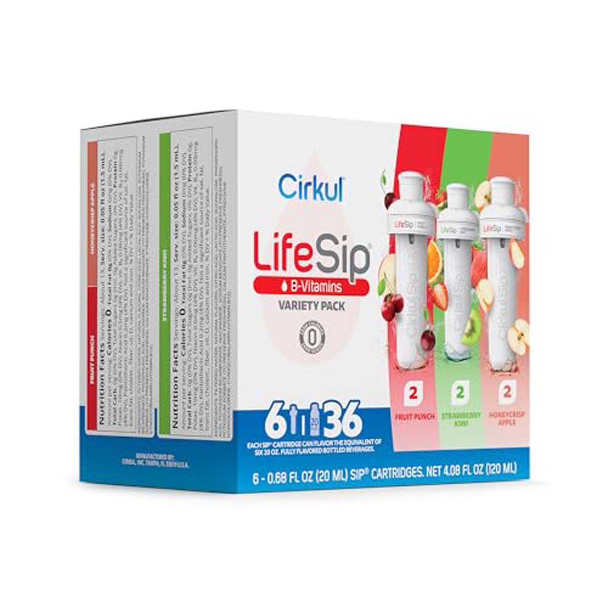 Cirkul Lifesip Flavor Cartridge Variety Pack