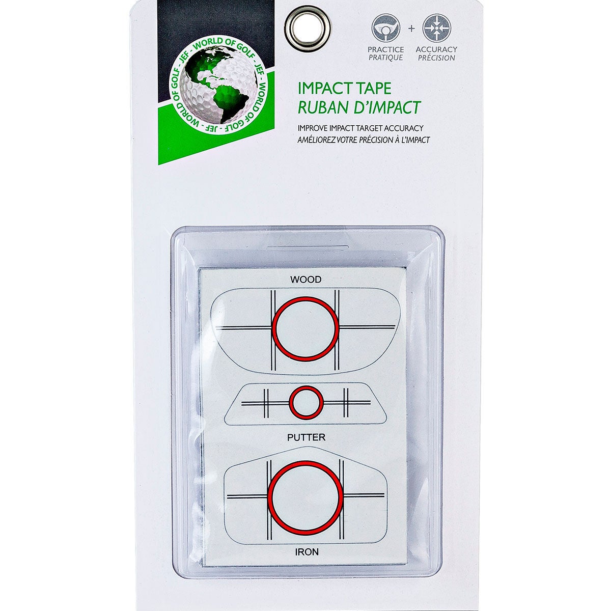 Jef World Golf Impact Tape