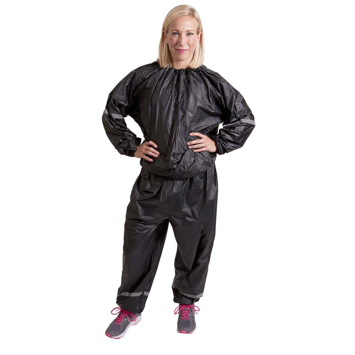 Go Fit 2pc Vinyl Sweat Suit