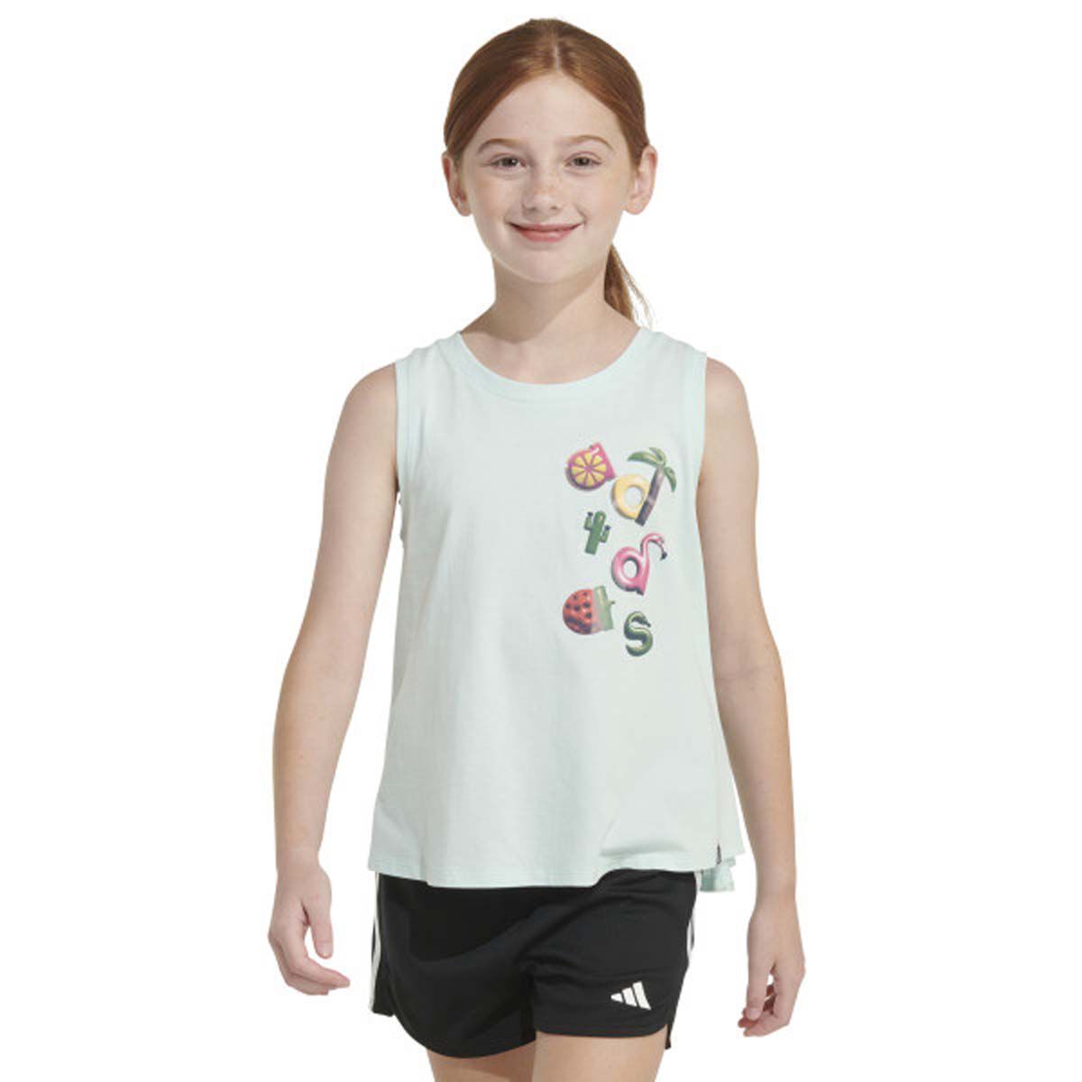 adidas Girl's Waist Length Tank