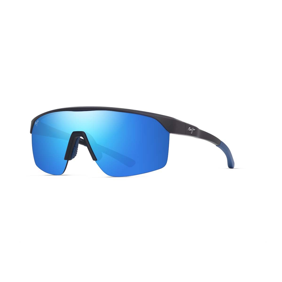 Maui Jim Paluna Matte Black/Blue Sunglasses