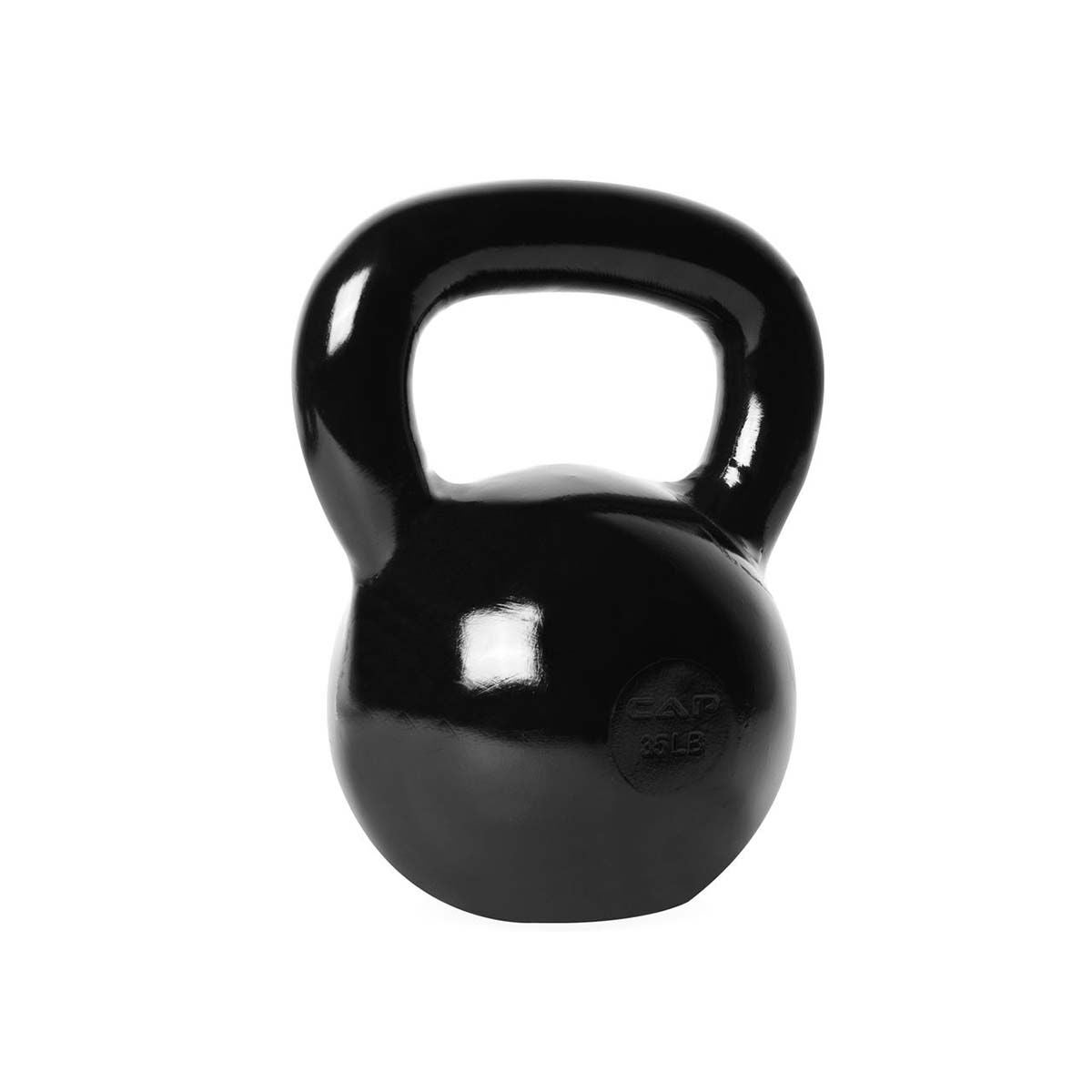 Cap 35 lb. Cast Iron Kettlebell