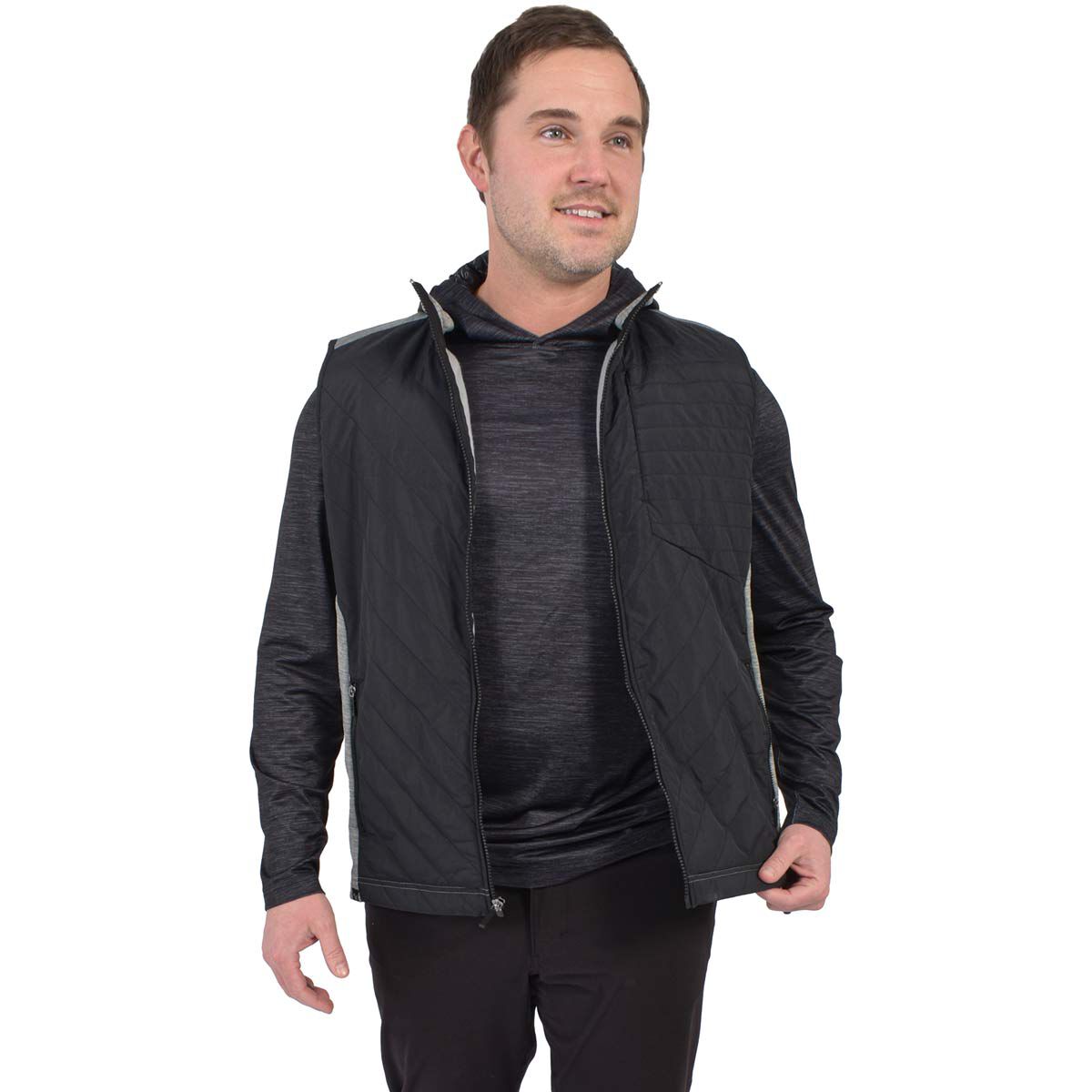 Veelo Golf Men's Hybrid Puffer Vest