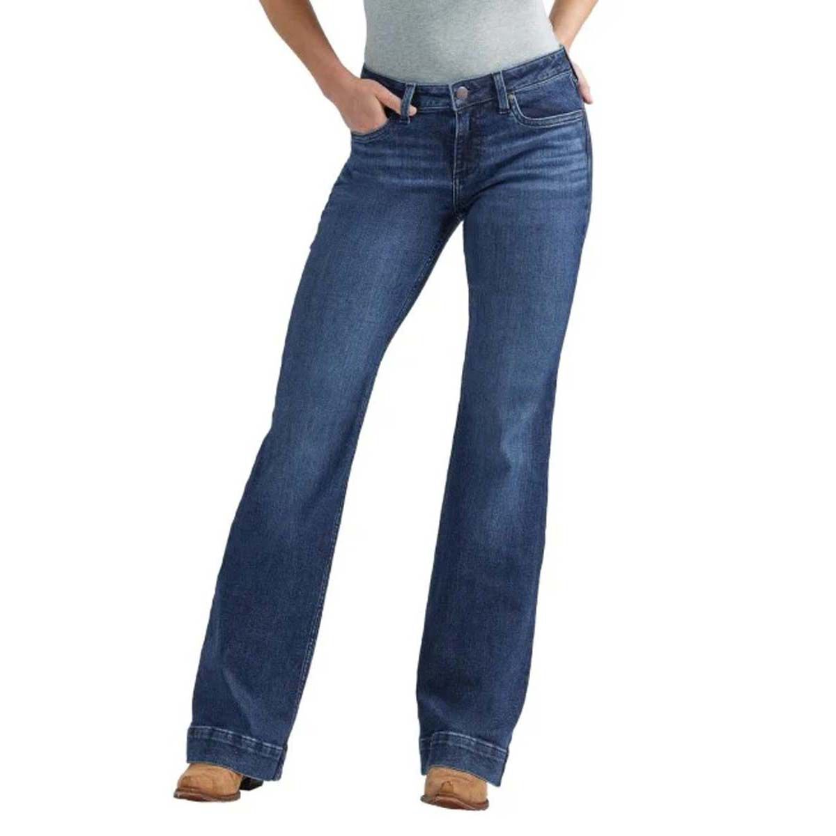 Wrangler Women's Retro Mae Wide Leg Jeans
