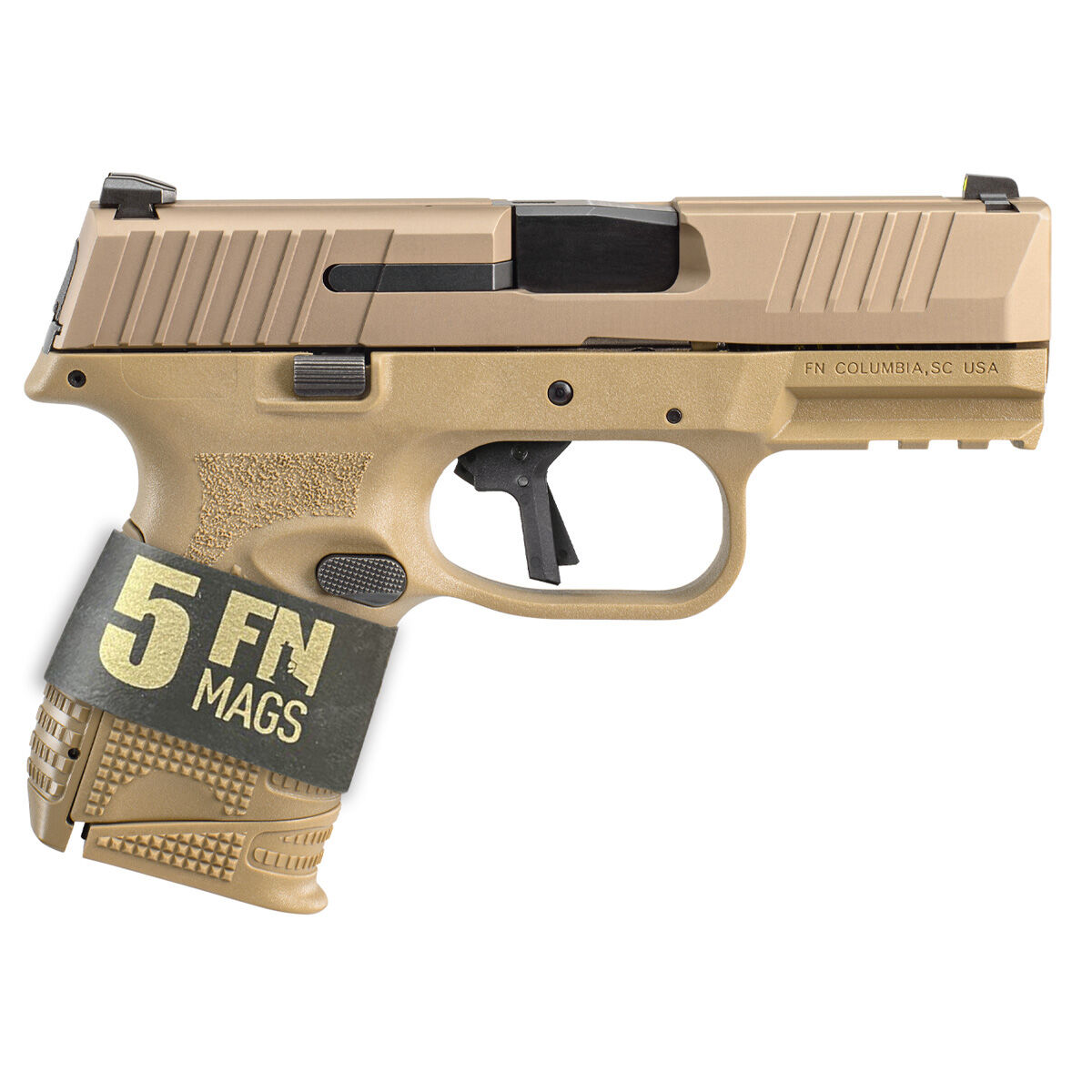 Fn 509C FDE/FDE 1X12 1X15+3X24 Pistol