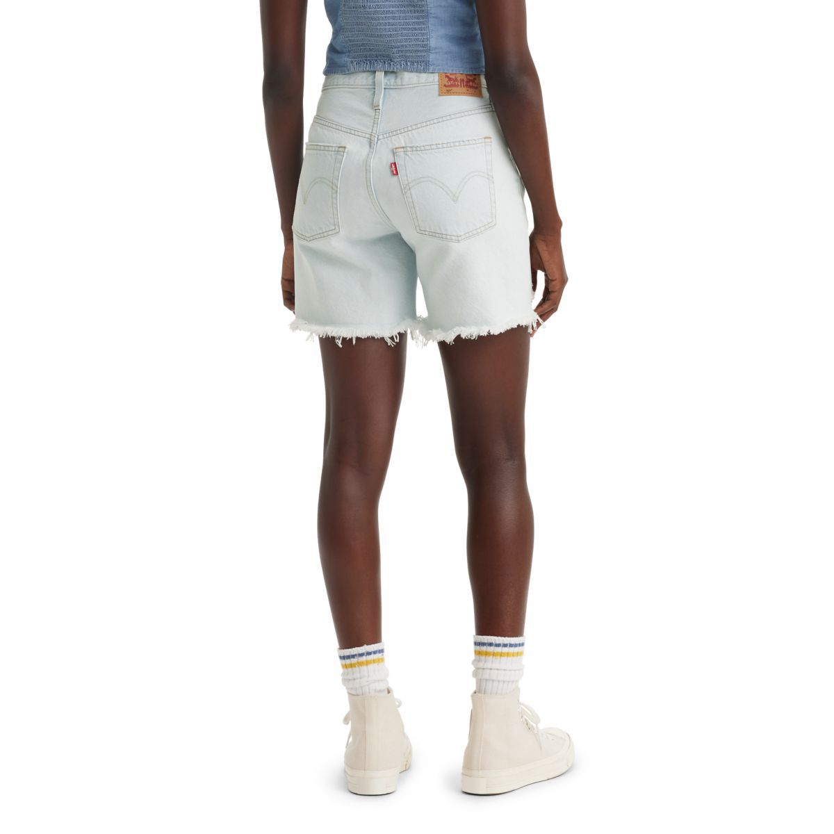 Levi's Women's 501 Mid Thigh Denim Shorts