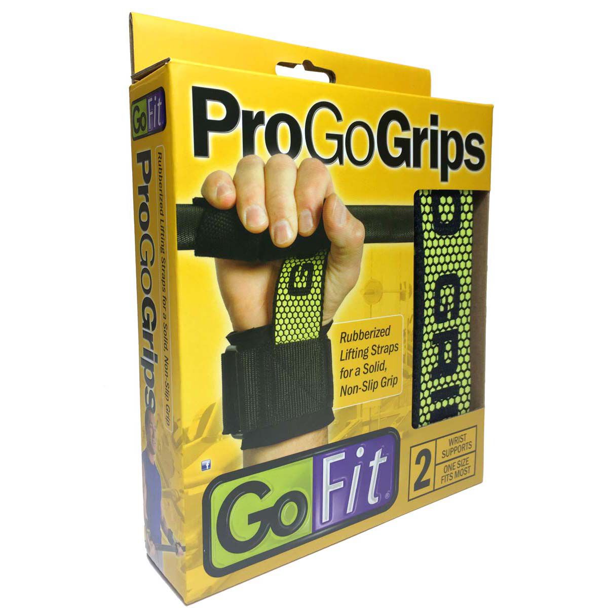 Go Fit GoGrip Pro Wrist Straps