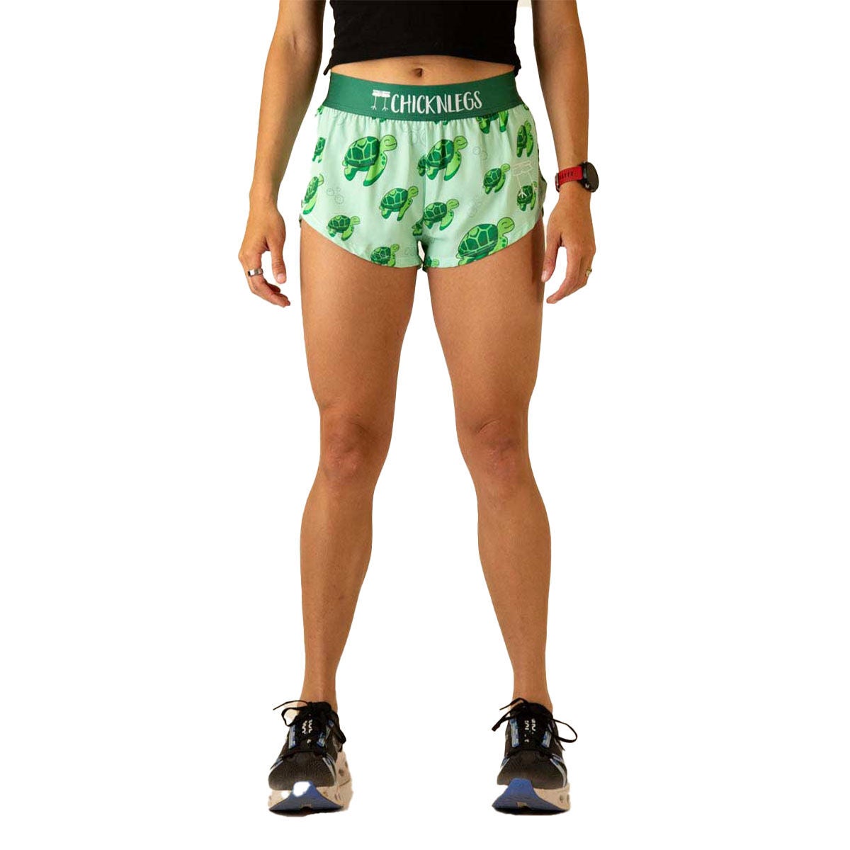 Chickn Legs Women's 1.5" Shorts Sea Turtles