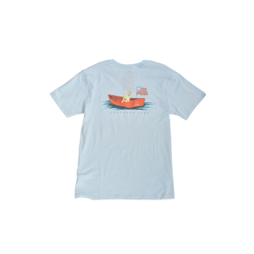 Southern Lure Men's Short Sleeve Dog Boat Tee