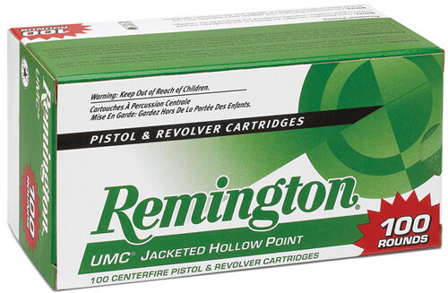 Remington 380 JHP 100 Count Ammo