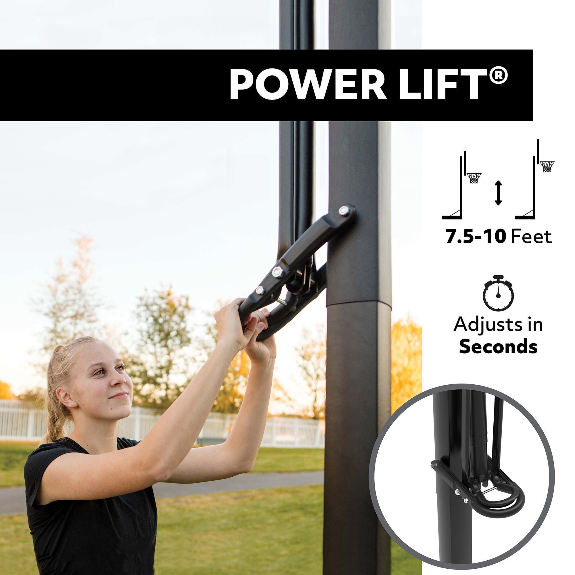 Lifetime 54" SFS 91003 Power In-Ground System