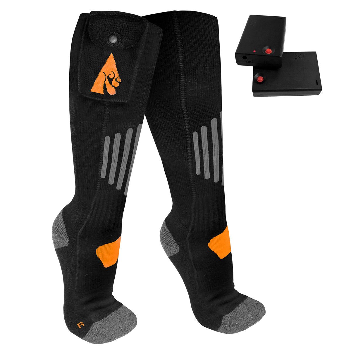 Men's Heavy Duty Thermal Wool Work Socks – Heated, Mid-Calf Crew Socks For Winter (Size 10-13)
