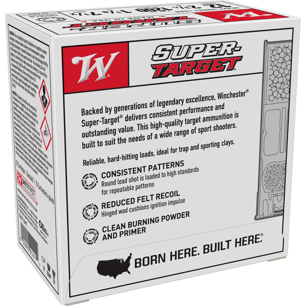 Winchester 12 Gauge Super-Target Trap & Sporting Clays Shotshells