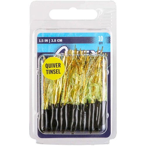 Apex 1.5" Tinsel Tube Lures 10-Pack