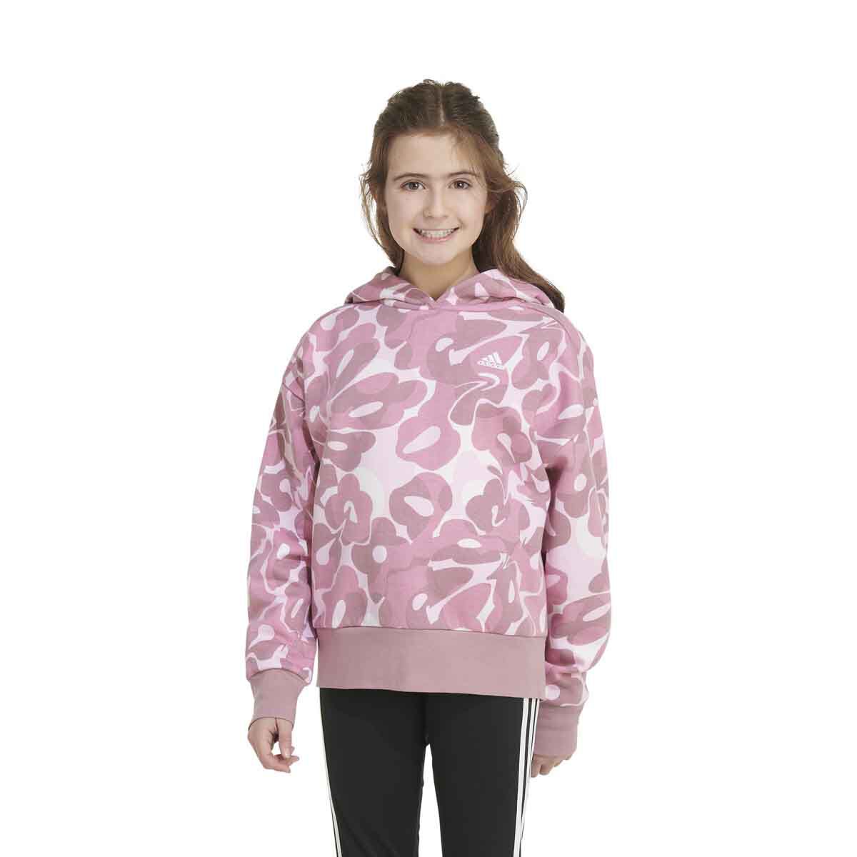 adidas Girl's Print Hoodie