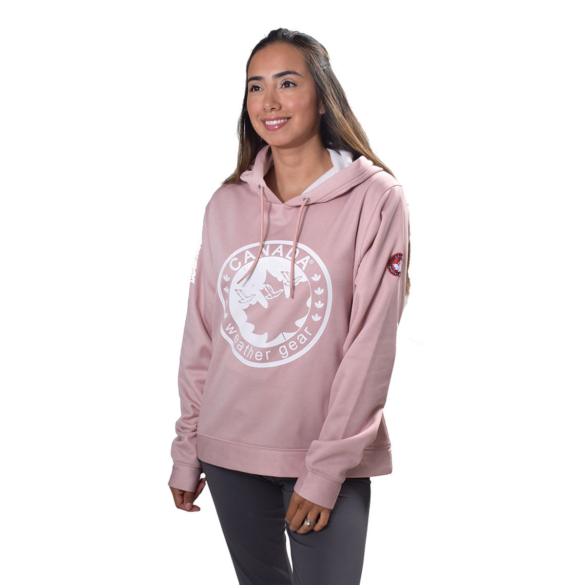 Canada Weather Gear Women's Fleece Logo Hoodie