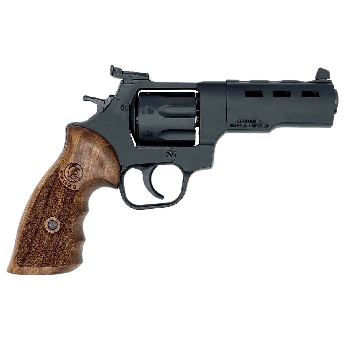 Taylors & Co 963 MF DEFENSE 357 4 BLK Revolver