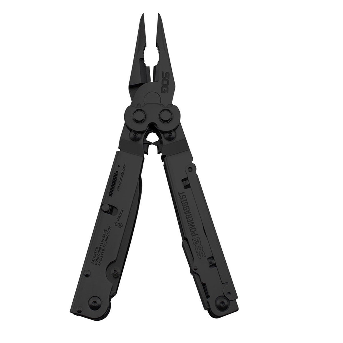 Sog SOG PowerAssist - Black, Nylon Pouch
